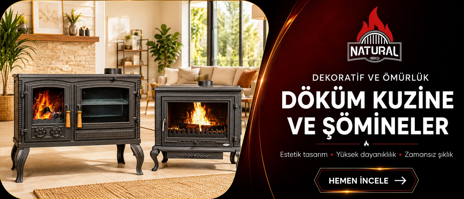 Karabük Şömine Kuzine Soba